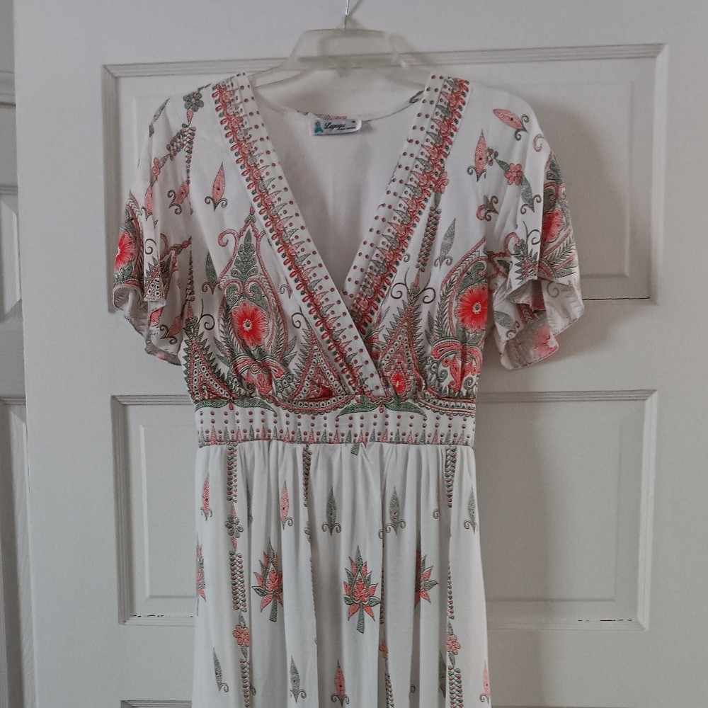 Multi colored summer dress